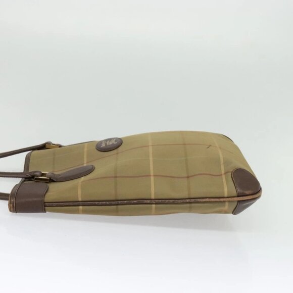 Burberrys Nova Check Tote Bag Canvas Beige Gold - Picture 3 of 16